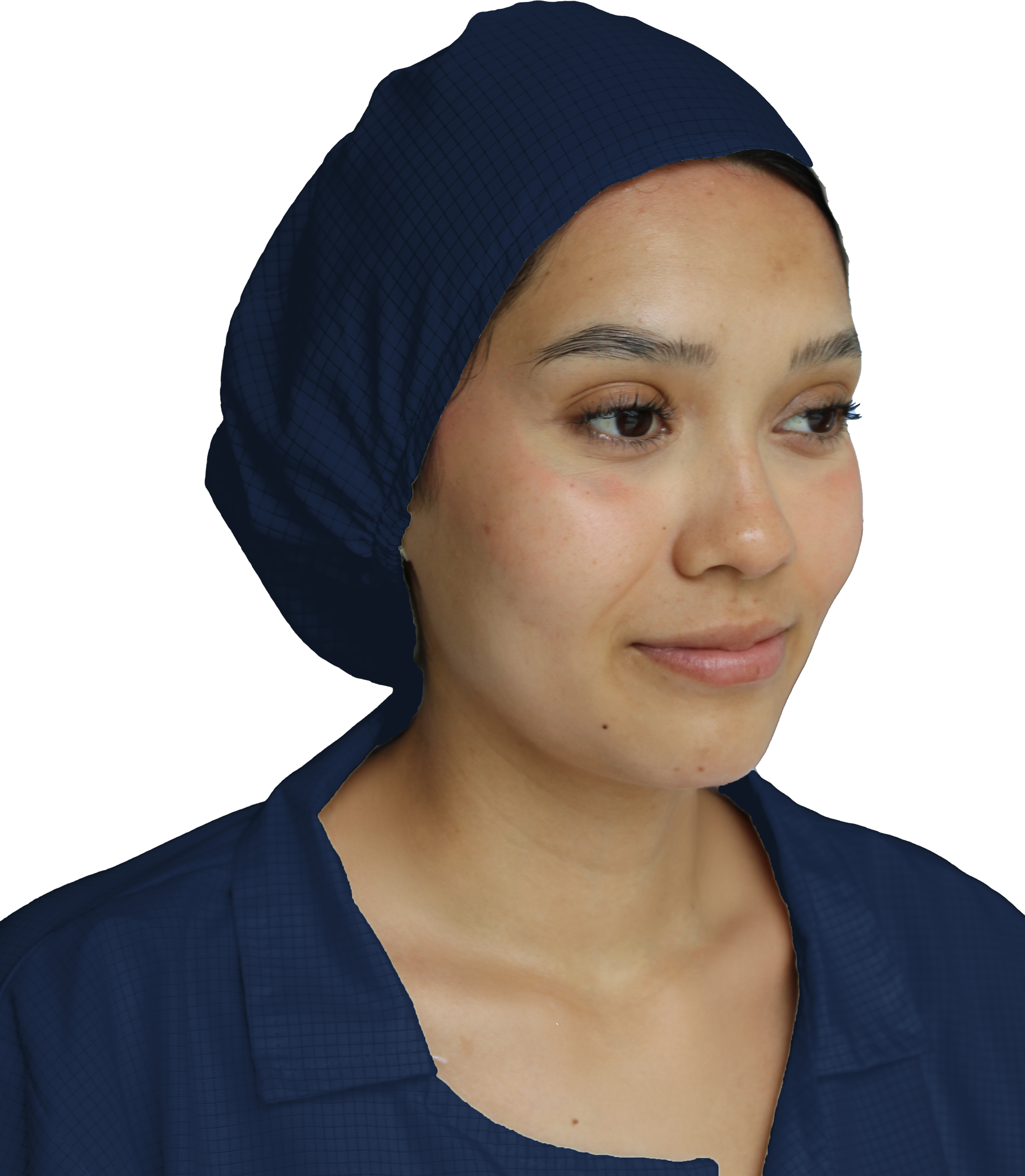 Cofia Antiestática Baker ESD 98% Poliéster 02% Carbón